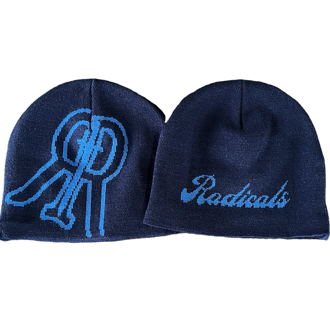 Dagger Beanie - Navy Blue