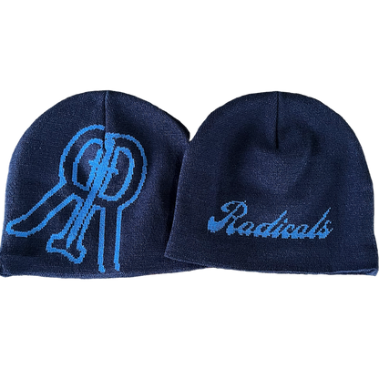 Dagger Beanie - Navy Blue