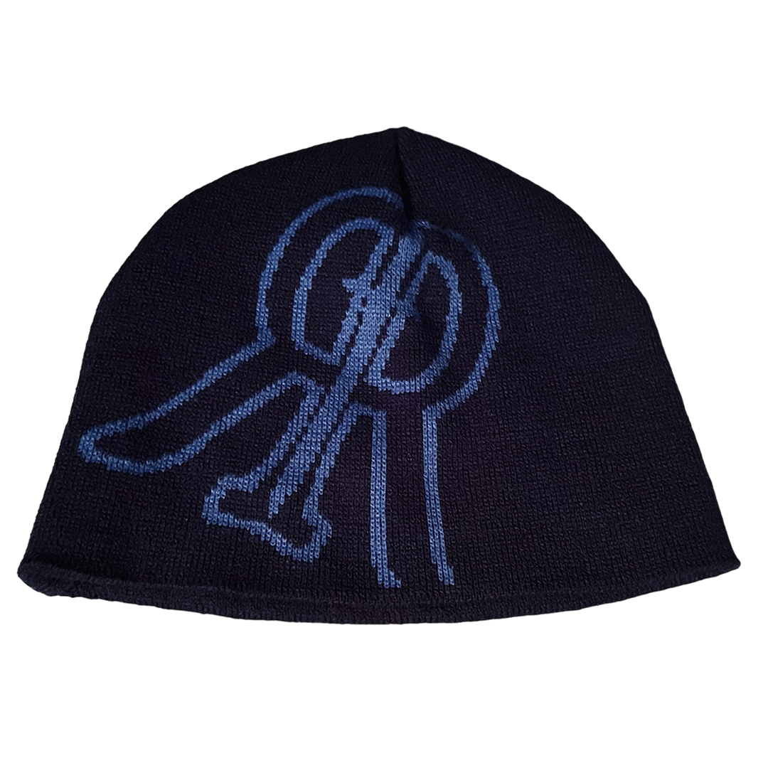 Dagger Beanie - Navy Blue