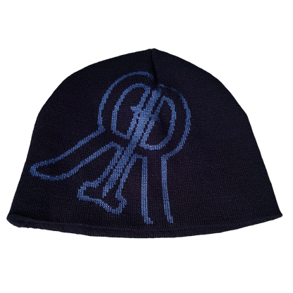 Dagger Beanie - Navy Blue