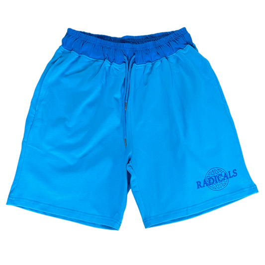 Triple Blue Contrast Shorts